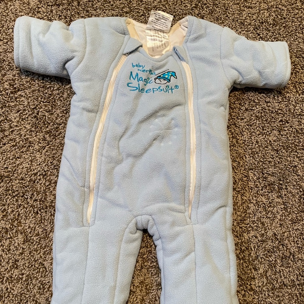 Merlin’s Magic Sleepsuit- Small - 3-6mo, 12-18lbs